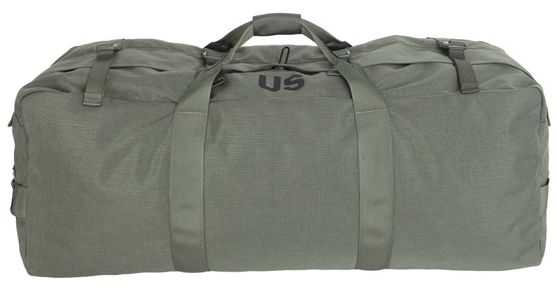 USGI Industries Tactical Duffel Bag | Military Deployment Luggage | Perfect for Camping, Hiking, Traveling, Stealth, Survival | Convertible Multi-Functional Backpack - Image 1